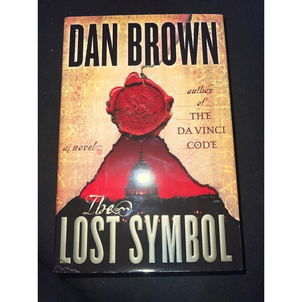 The Lost Symbol Dan Brown Hardcover Novel Robert Langdon Series Mystery Thriller